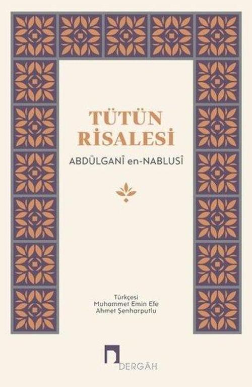 Dergah Yayınları Tütün Risalesi