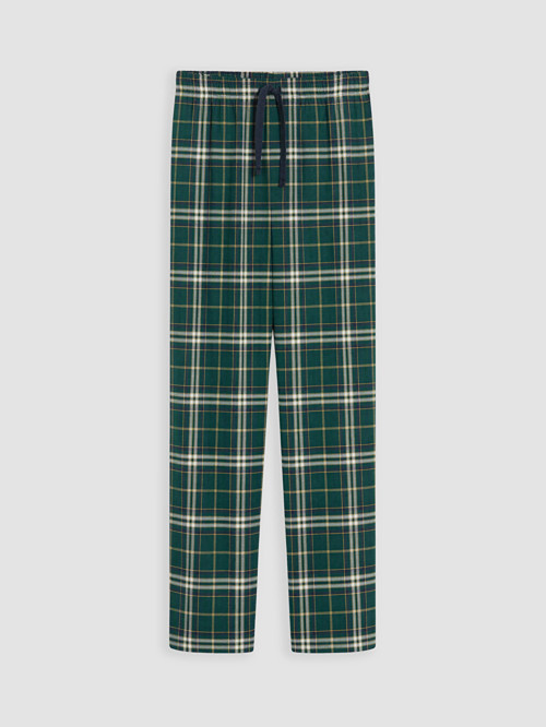 LC WAIKIKI Yeşil Regular Fit Ekose Erkek Pijama Alt