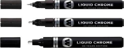 Liquid Chrome Marker 1 mm - 2 mm - 4 mm 3'lü Set