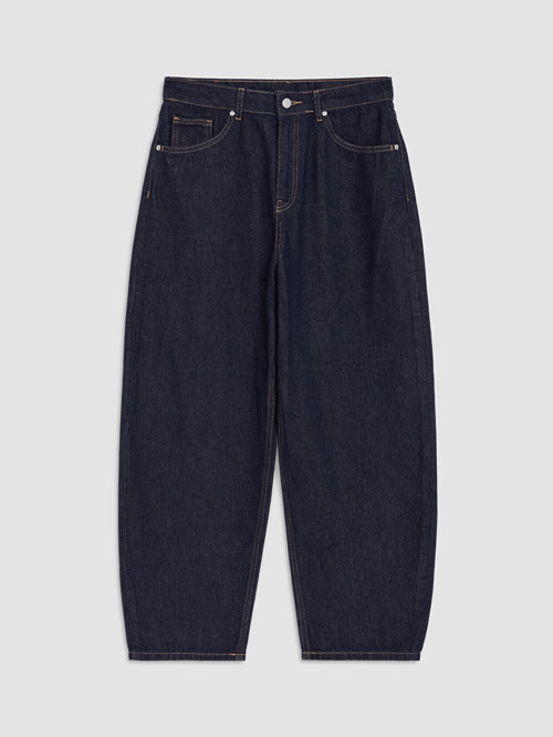 LCW Modest İndigo Balloon Fit Kadın Jean Pantolon