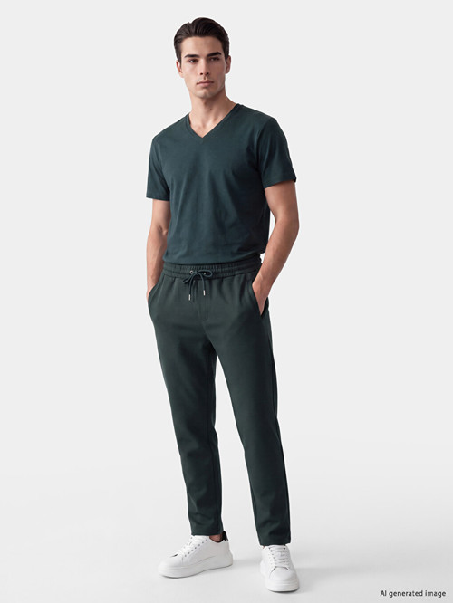 LCWAIKIKI Classic Yeşil Regular Fit Erkek Eşofman Altı