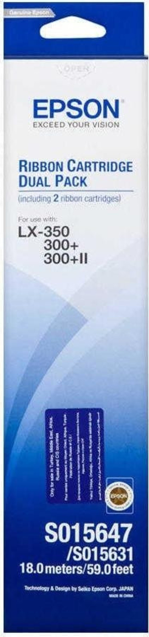 LX-350/C13S015647 Orjinal Şerit 2'Lİ Avantaj Paket MX-80I