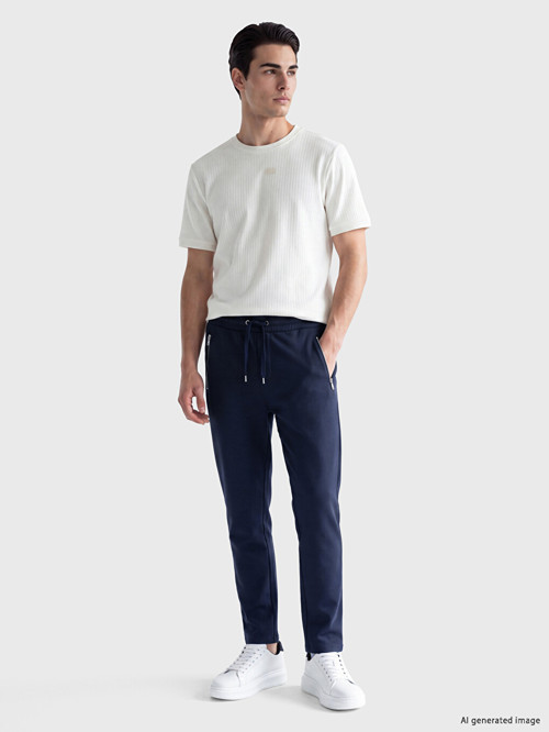 LCWAIKIKI Classic Lacivert Regular Fit Erkek Eşofman Altı