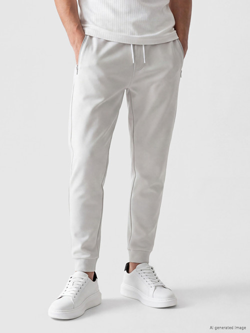 LCWAIKIKI Classic Gri Regular Fit Erkek Jogger Eşofman Altı