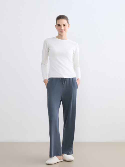 LCW DREAM Antrasit Beli Lastikli Kadın Pijama Altı