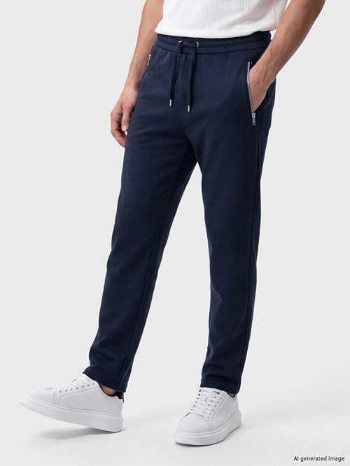 LCWAIKIKI Classic Lacivert Regular Fit Erkek Eşofman Altı