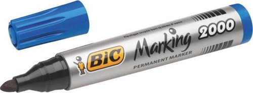 Marking 2000 Permanent Marker Yuvarlak Uç Mavi