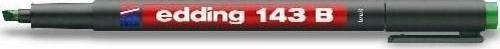 143B Kesik Uçlu Permanent Kalem Mavi
