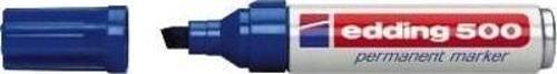 500 Kesik Uçlu Permanent Markör 7 mm. Mavi