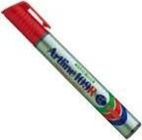 109R Doldurulabilir Kesik Uç Permanent Marker 5 mm Kırmızı