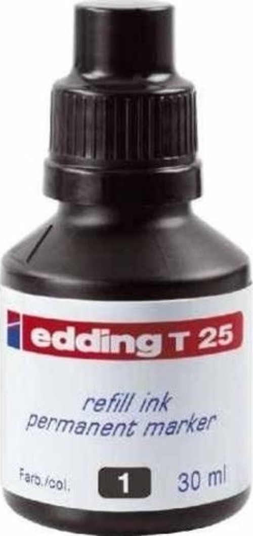 T25 Permanent Marker Mürekkebi 30 ml. SİYAH