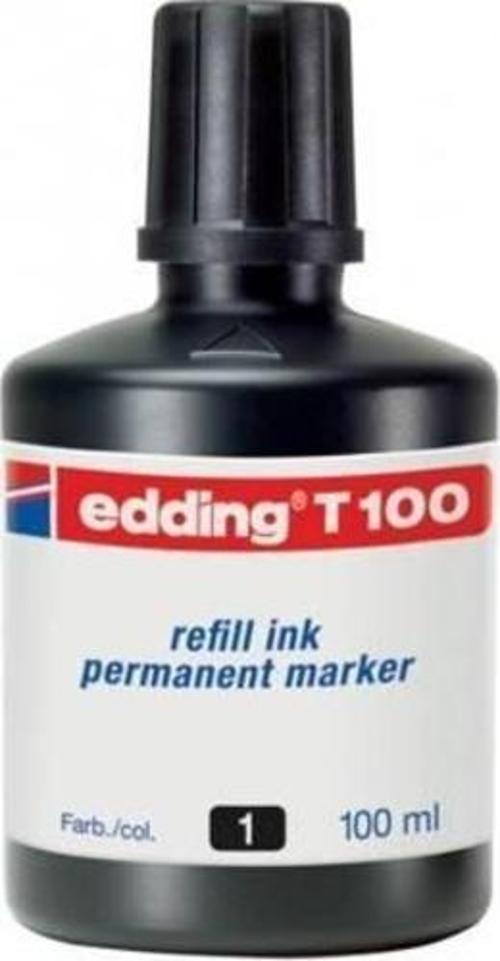 T100 Permanent Marker Mürekkebi 100 ml. SİYAH