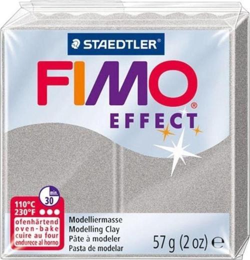 Fimo Effect Polimer Kil 57 gr 817 Sedefli Gümüş