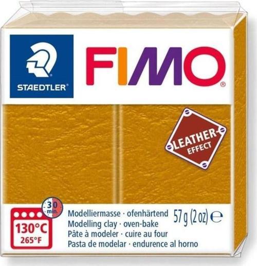 Fimo Leather (Deri) Effect Polimer Kil 57 gr 179 Okra