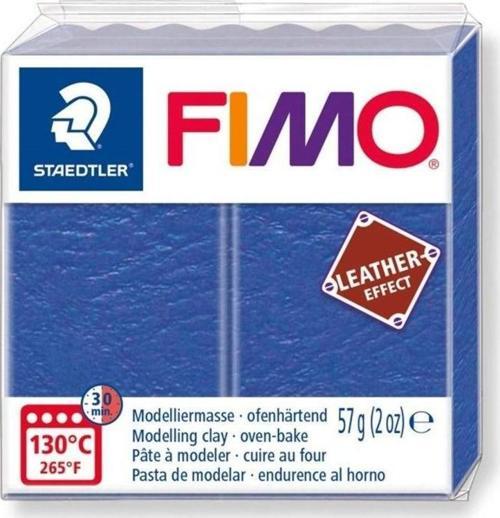 Fimo Leather (Deri) Effect Polimer Kil 57 gr 309 İndigo Mavisi