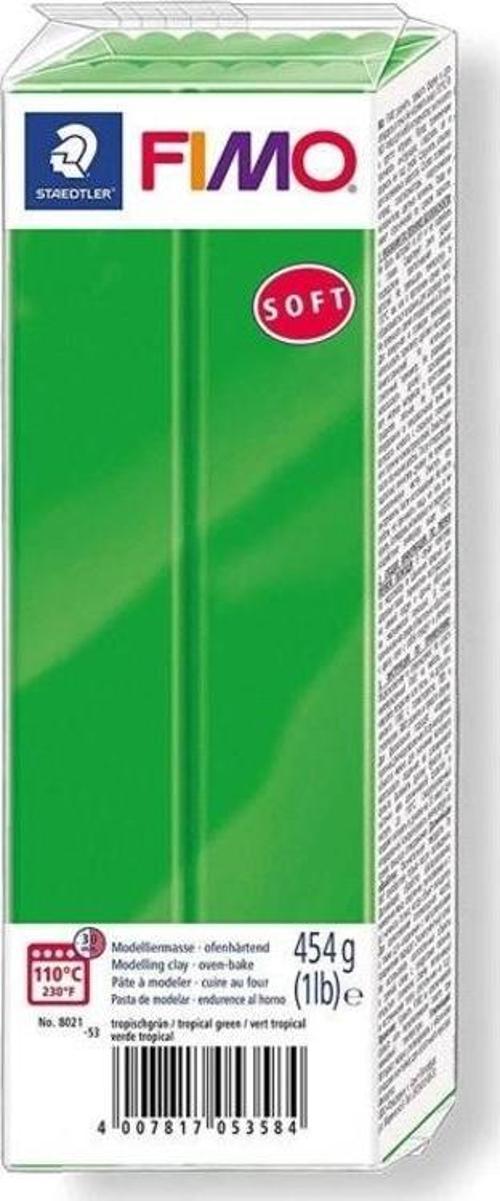 Fimo Soft Polimer Kil 454 gr. 53 Tropikal Yeşil