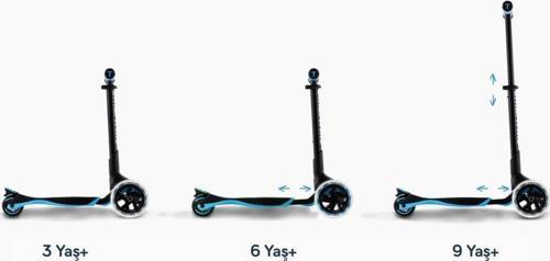 Xtend 3 Aşamalı Büyüyebilen Çocuk Scooterı (3-12 Yaş) - Blue