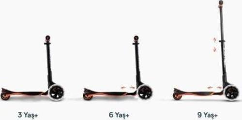 Xtend 3 Aşamalı Büyüyebilen Çocuk Scooterı (3-12 Yaş) - Orange