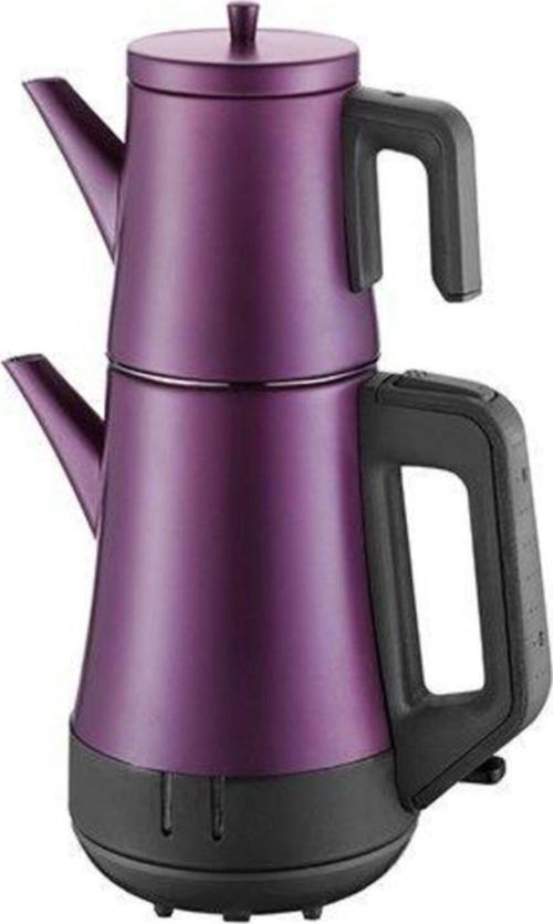 Aryldız Çaymania 10001 Purple 1800 Watt Çelik Çay Makinesi