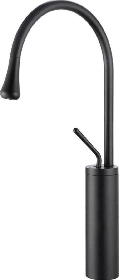 ARS-C 132 Mars Black Tall Lavabo Bataryası