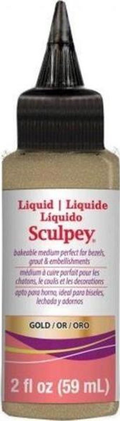 Gold Liquid (Altın Rengi Sıvı Polimer Kil) 59 ml.
