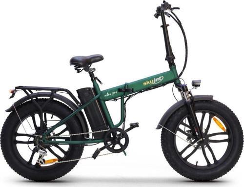 Nitro Pro Yeşil Katlanabilir Elektrikli Bisiklet