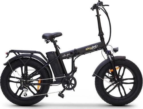 Nitro Pro Kalın Tekerli Elektrikli Bisiklet Siyah E-Bike