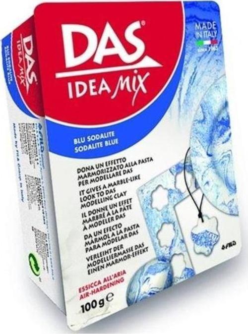 Idea Mix Mermer Efekti Seramik Hamuru 100 gr. MAVİ