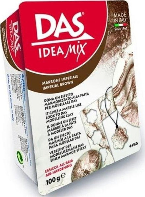 Idea Mix Mermer Efekti Seramik Hamuru 100 gr. KAHVERENGİ