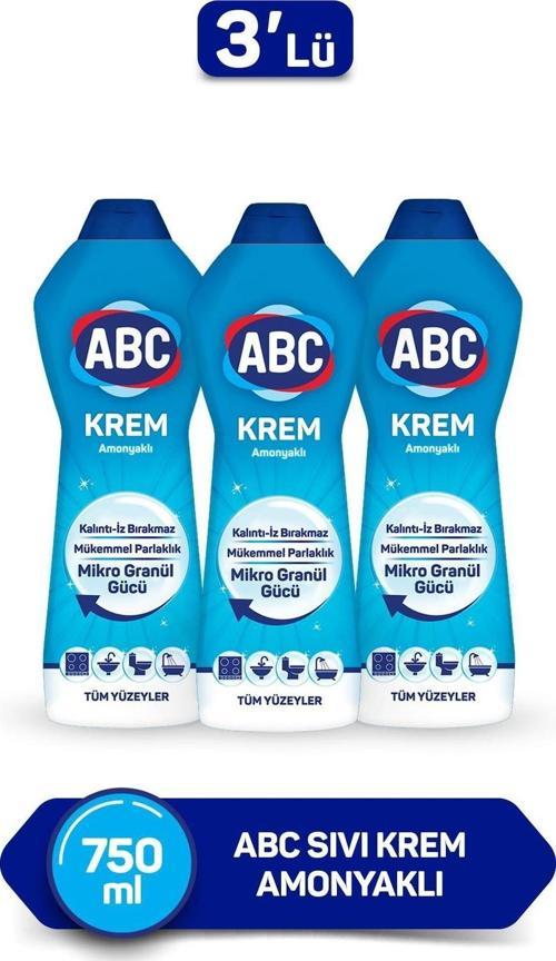 Sıvı Krem Amonyak 750 mlx3