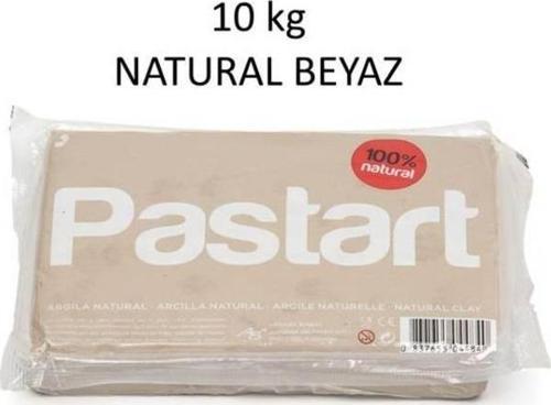 Pastart Doğal Model Kili BEYAZ 10 kg.