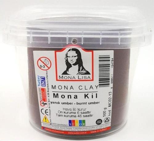 Mona Clay Modelleme Kili 500gr. Burnt Umber