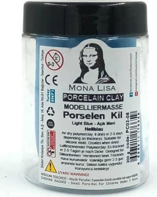 Mona Lisa Porselen Kili 200 gr Açık Mavi