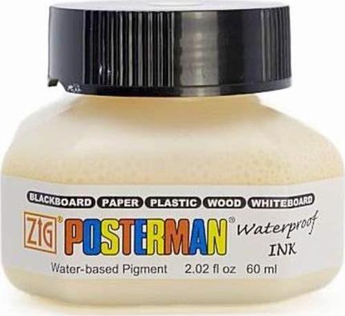 Posterman Waterproof Ink Akrilik Mürekkep 501 GARDENIA CREAN