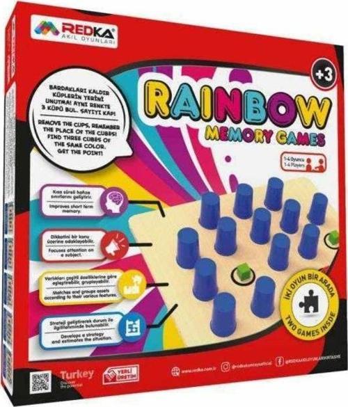 Rainbow Hafıza Oyunu Akıl Zeka ve Strateji RAINBOW Memory Games