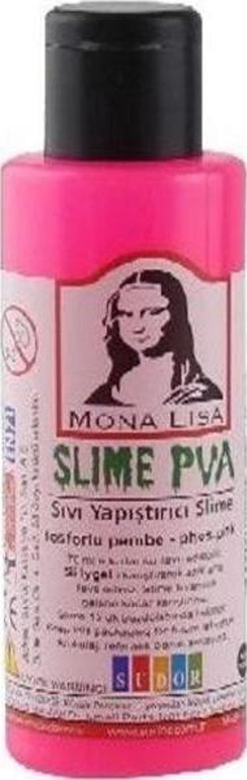 Mona Lisa Slime Jeli 70 ml. FOSFORLU PEMBE