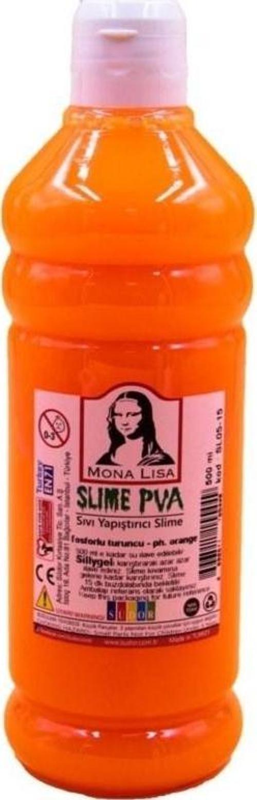 Mona Lisa Slime Jeli 500 ml. Fosforlu Turuncu