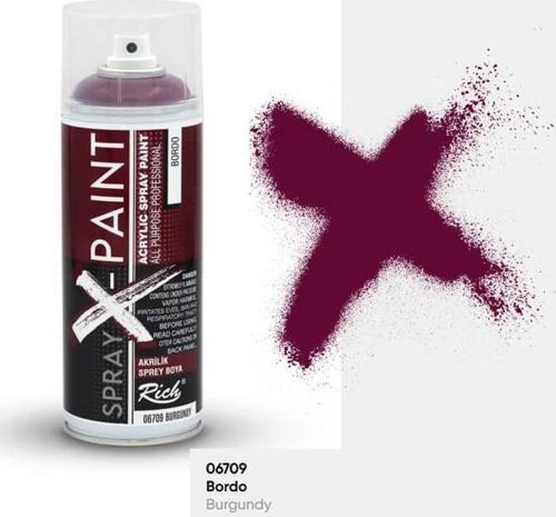 Spray-X Paint Sprey Boya 400 ml BORDO