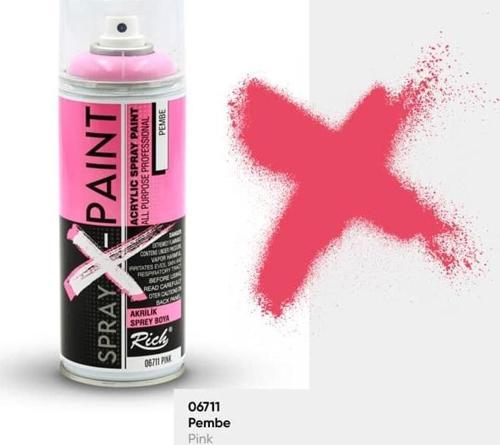 Spray-X Paint Sprey Boya 400 ml PEMBE