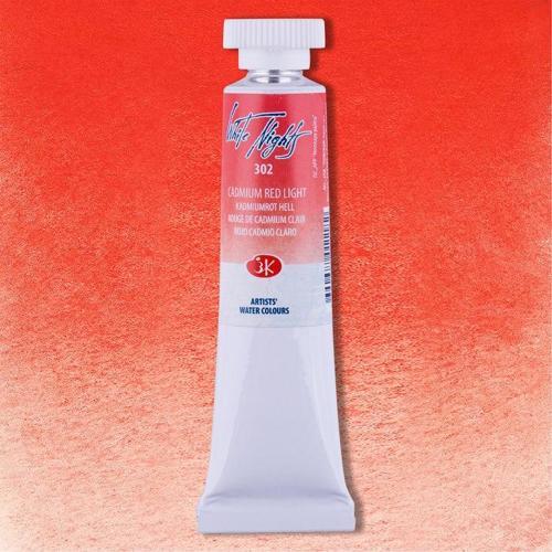 White Nights Tüp Sulu Boya 10 ml. 302 Cadmium Red Light