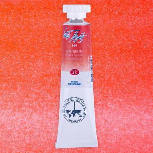 White Nights Tüp Sulu Boya 10 ml. 364 Geranium Red