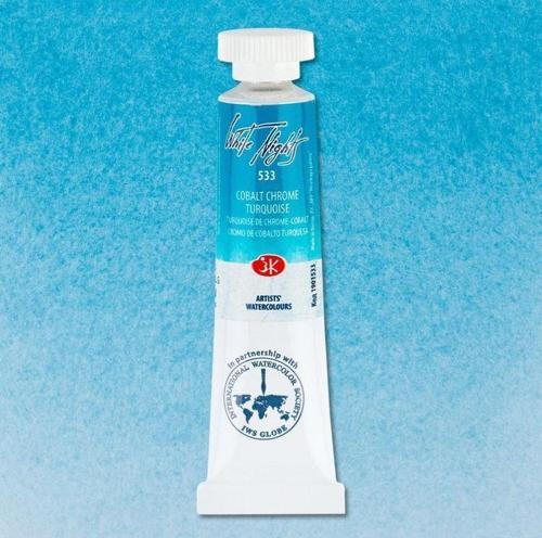 White Nights Tüp Sulu Boya 10 ml. 533 Chrome Cobalt Turquoise