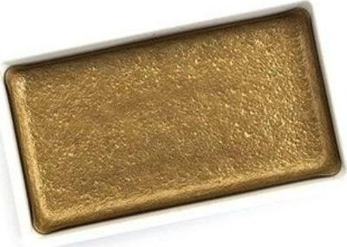 Kuretake Gansai Tambi Sulu Boya 91 METALLIC BLUISH GOLD