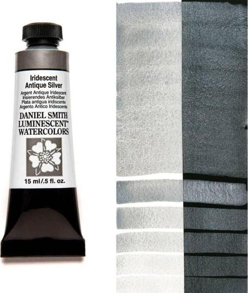 Extra Fine Tüp Suluboya 15 ml Seri 1 Iridescent Antique Silver (Luminescent)