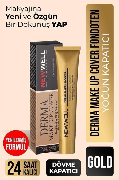 Derma Make-up Cover Foundation - Gold
