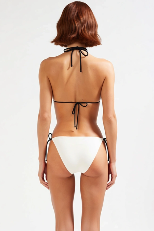 Üçgen Bikini Takımı Esnek Kumaş Hızlı Kuruyan Yüksek Konfor Yaz Koleksiyonu