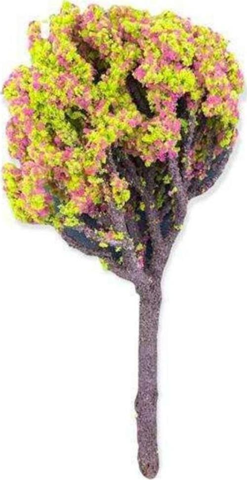 Maket Ağaç 21Cm N:Yr-210 Pembe-Yeşil