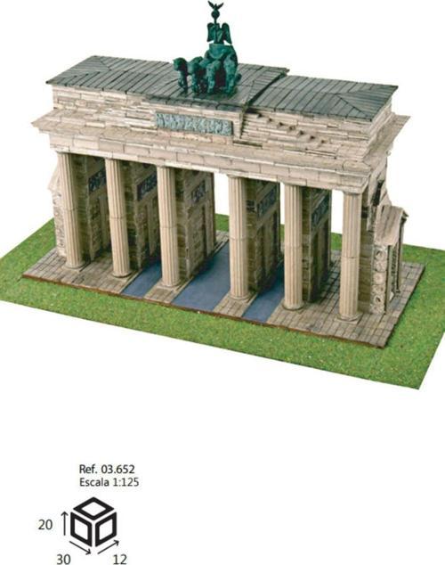 Taş Maket Puerta De Brandenburgo 1125 N03652