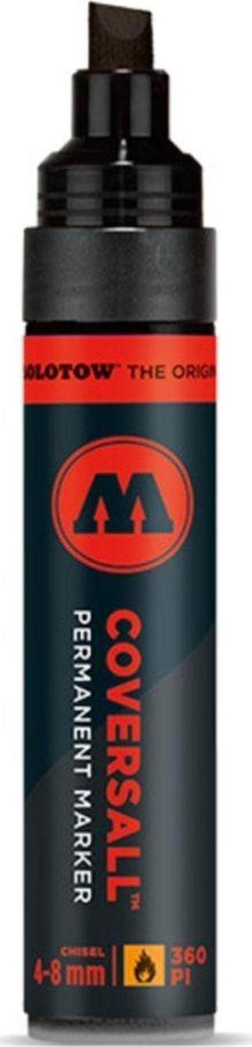 360Pı Coversall Graffiti Tagmarker Kalem 4-8 Mm Signal Black 360000