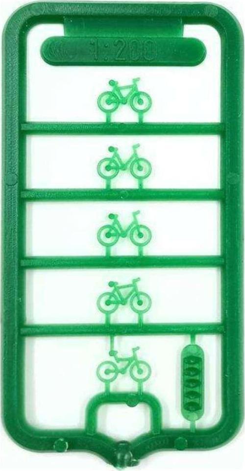 Maket Bisiklet 1200 5 Adet Yeşil